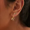 Ajani Earrings 2-in-1 Set, Gol