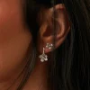 Ajani Earrings 2-in-1 Set, Silver