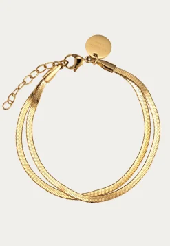 Angeline Layer Bracelet, Gold