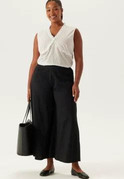 Ankle Soft Wide Leg Pants