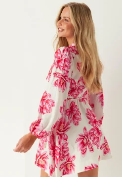 Annalise Fluted Mini Dress