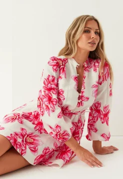Annalise Fluted Mini Dress