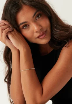 Arash Crystal Bracelet Gold-pl