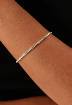 Arash Crystal Bracelet Silver-