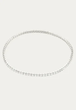 Arash Crystal Bracelet Silver-