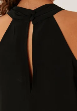 Asymmetric Halter Neck Blouse