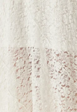 Asymmetric Lace Skirt