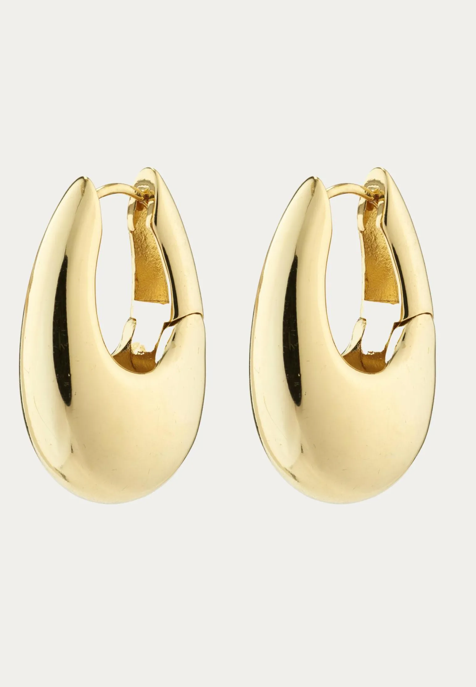 Autumn Chunky Retro Hoop Earri