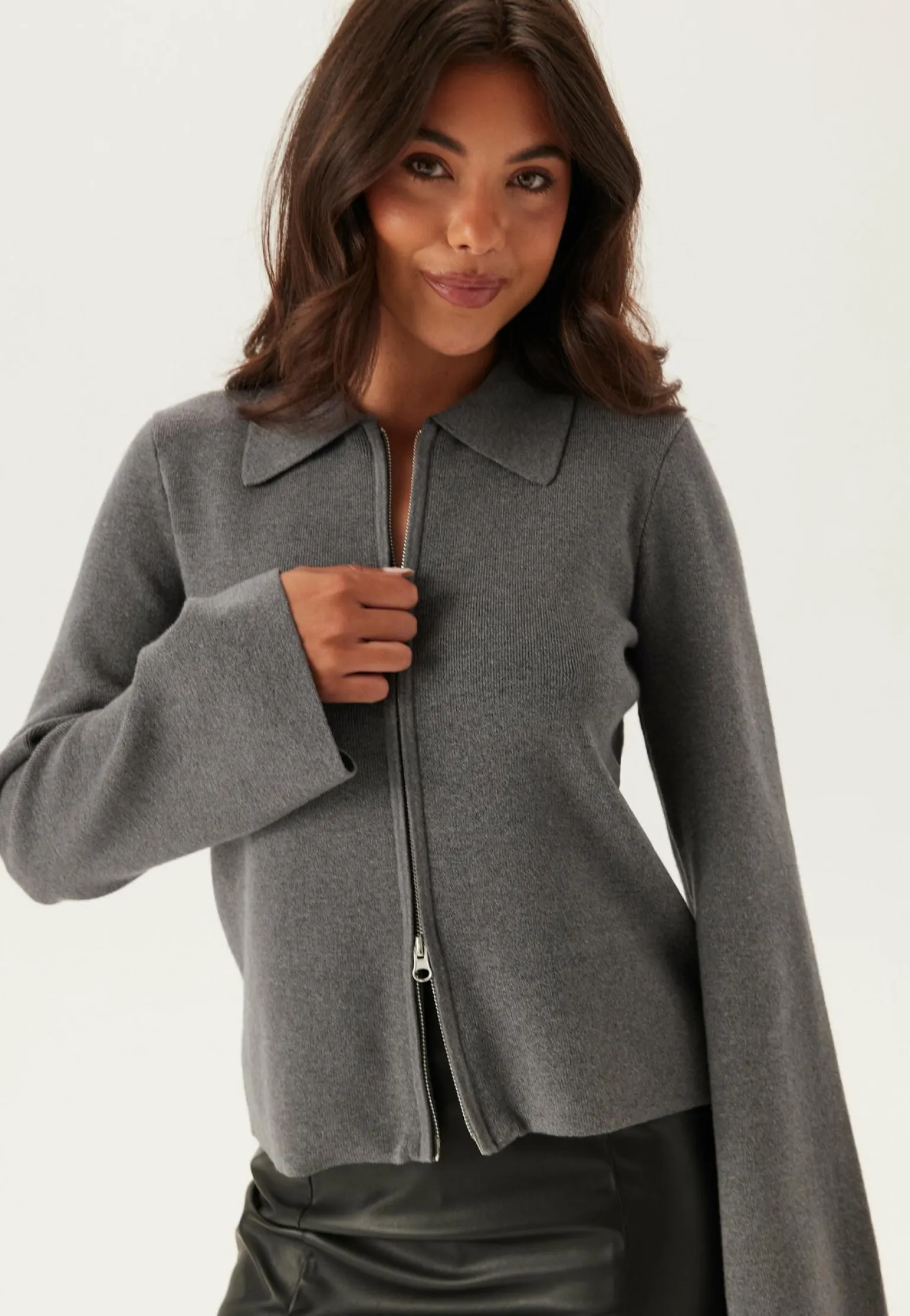 Awhanna Ls Knit Cardigan