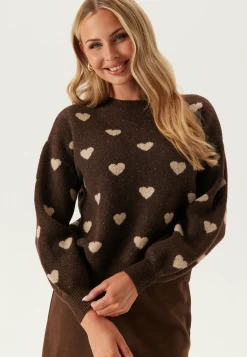 Awheart Ls O-neck Knit