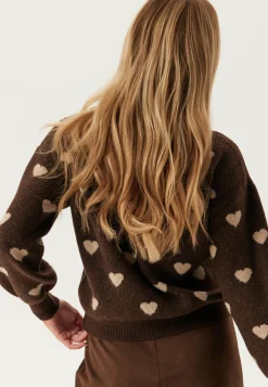 Awheart Ls O-neck Knit