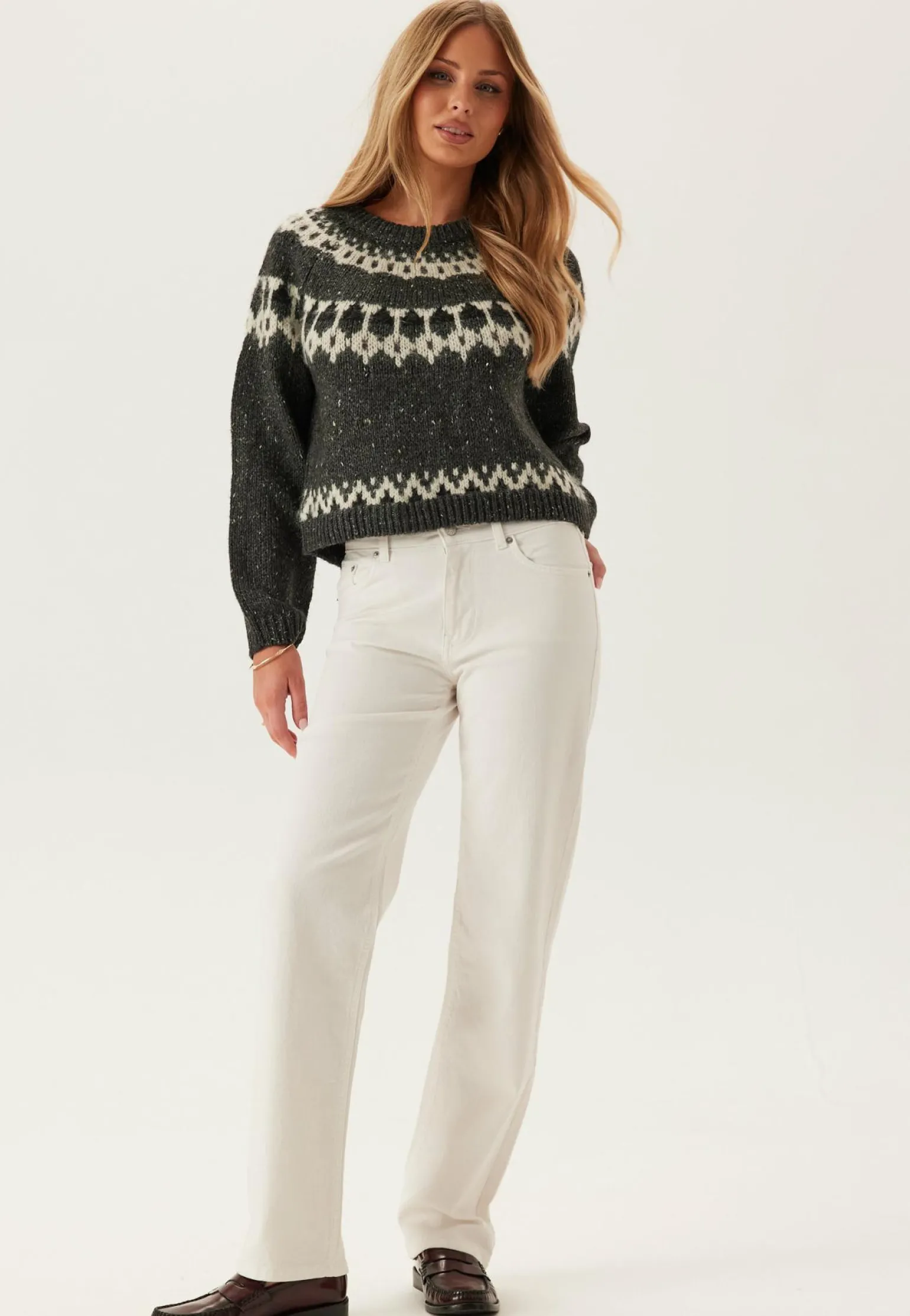 Awtillie Ls O-neck Knit