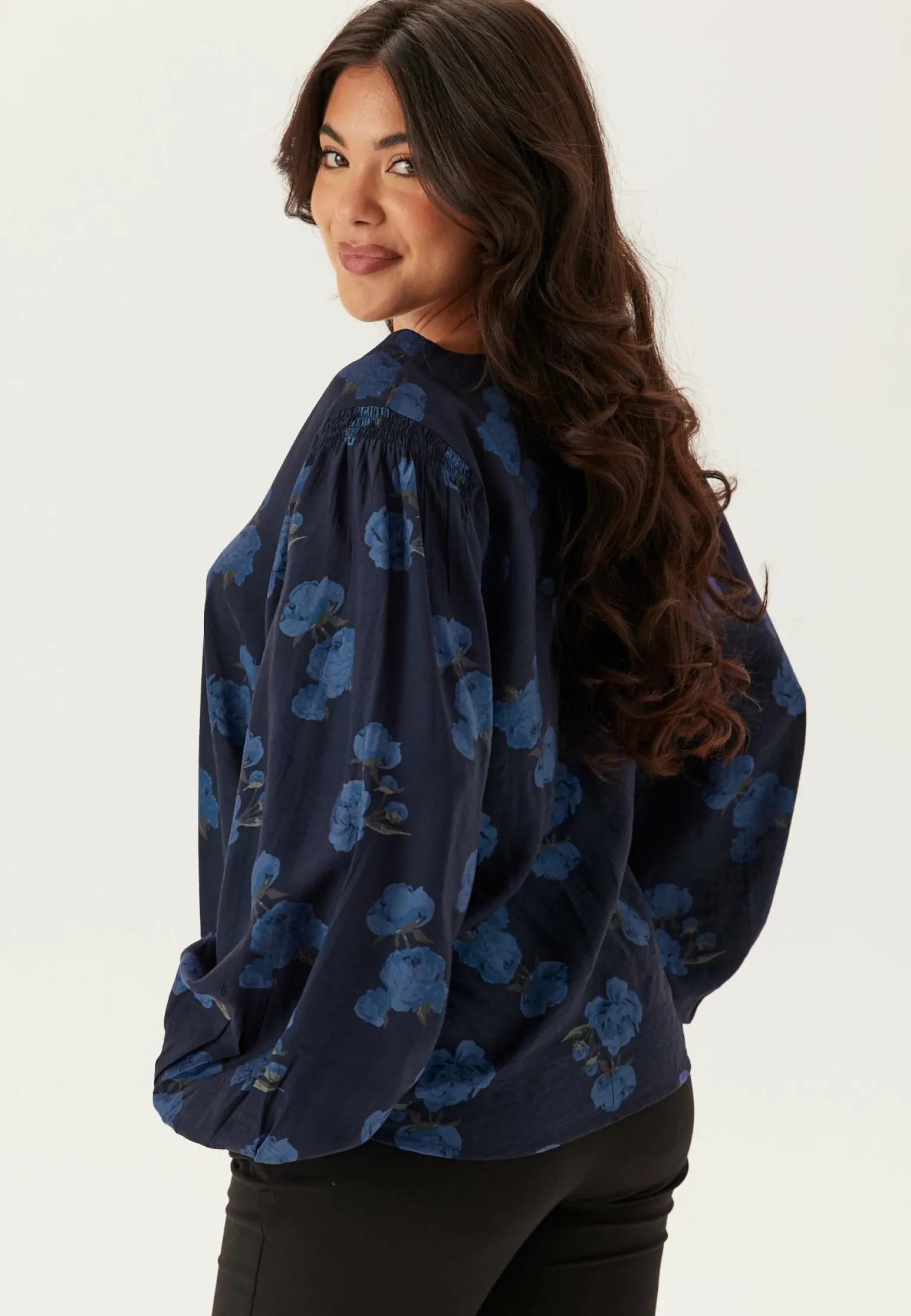 Balloon Sleeve Blouse