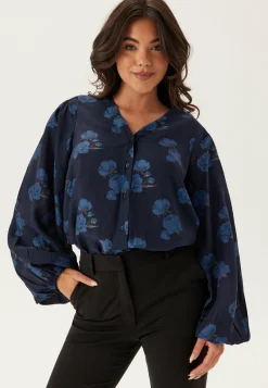 Balloon Sleeve Blouse