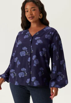 Balloon Sleeve Blouse