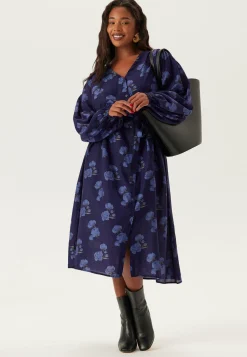 Balloon Sleeve Dress