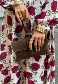 Barletta Small Suede Bag