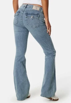 Becca Mid Rise Bootcut Flap