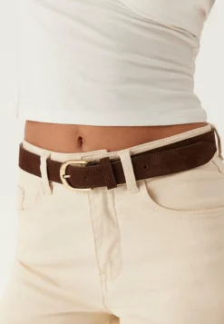 Belt In Suede