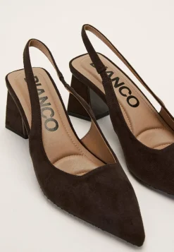 Biamaralyn Slingback Faux Suede