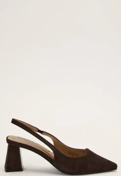 Biamaralyn Slingback Faux Suede