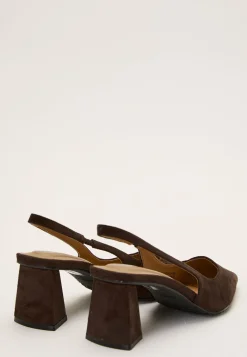 Biamaralyn Slingback Faux Suede