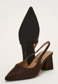 Biamaralyn Slingback Faux Suede