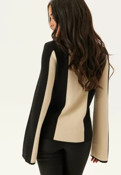 Block Knitted Sweater