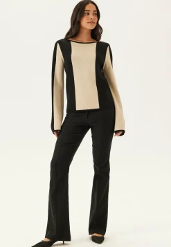 Block Knitted Sweater