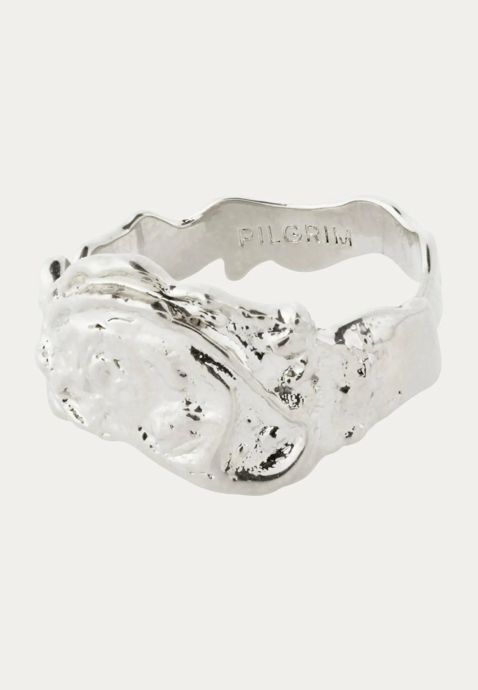 Blossom Organic Shaped Ring Si