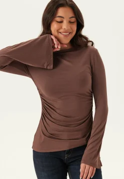 Boat Neck Asymmetric Top