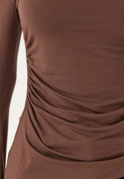 Boat Neck Asymmetric Top