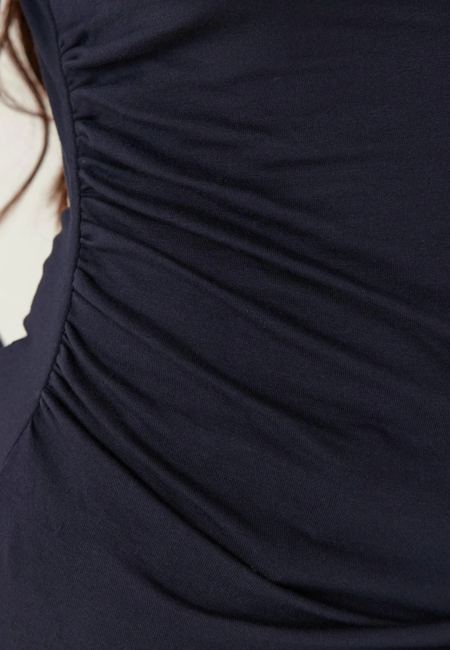 Boat Neck Asymmetric Top