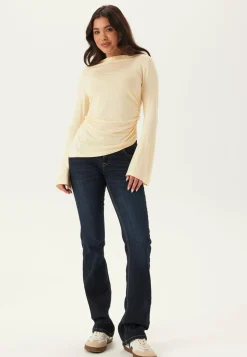 Boat Neck Asymmetric Top