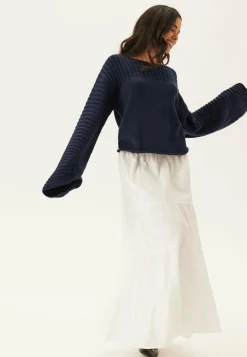 Boatneck Knitted Sweater