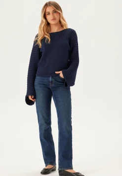 Boatneck Knitted Sweater