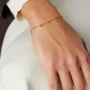 Bracelet With Multi Crystal Charm