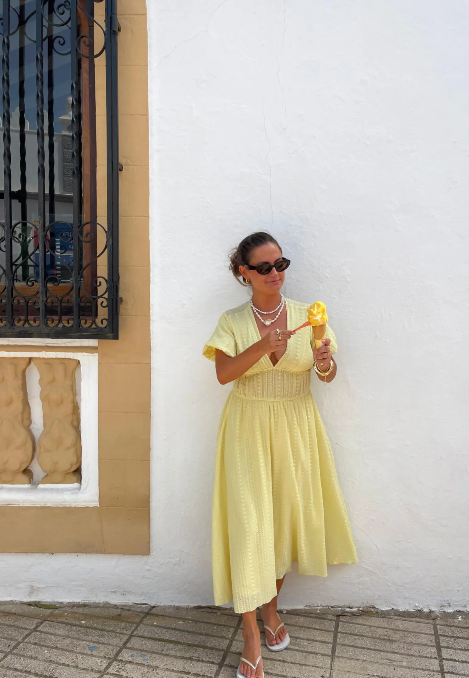 Broderie Anglaise Dress