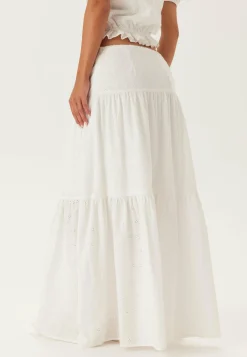 Broderie Anglaise Maxi Skirt
