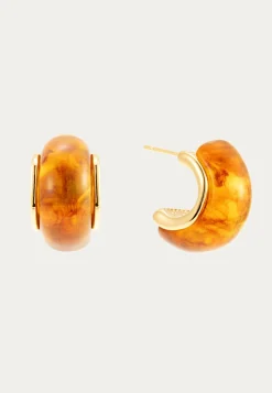 Brown Resin Hoop