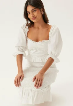 Bustier Smock Ankle Dress