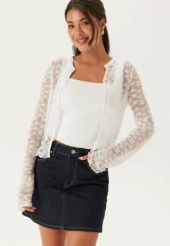 Button Lace Cardigan