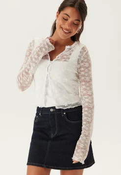 Button Lace Cardigan