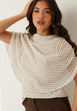 Cape Sleeveless Blouse