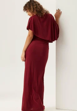 Cape Soft Maxi Dress