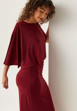 Cape Soft Maxi Dress