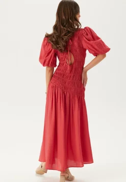 CC Puff Sleeve Smock Dress