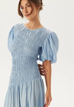 CC Puff Sleeve Smock Dress