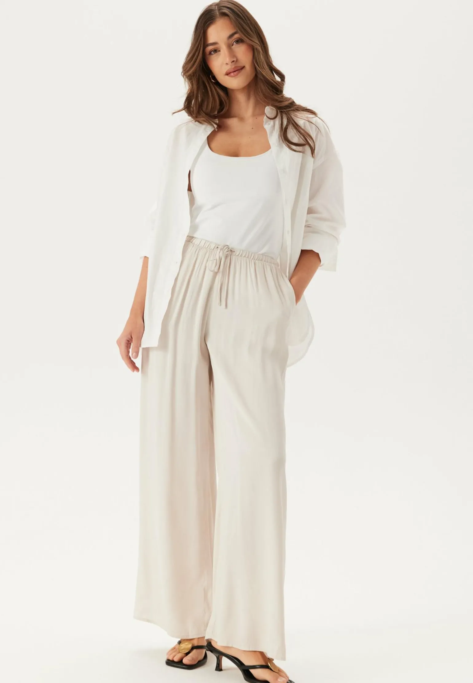 CC Viscose Satin Trousers
