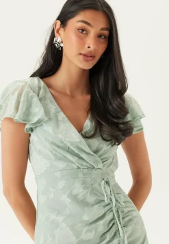 Chiffon Flutter High Low Dress
